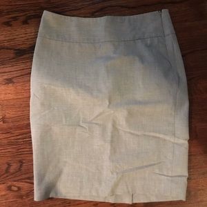 The Limited Size 4 Gray Pencil Skirt